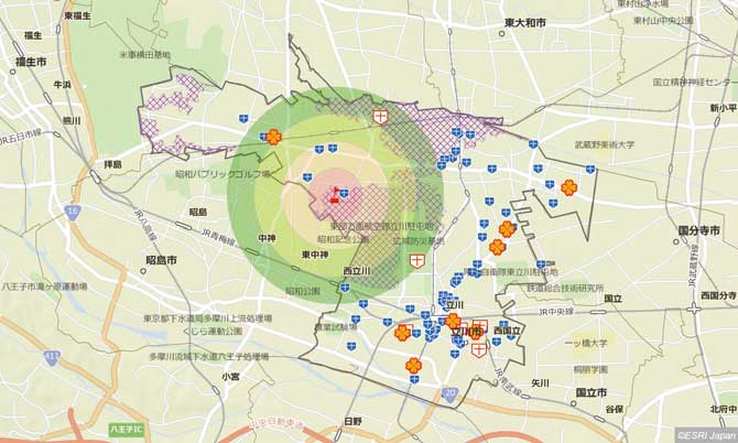 新規サテライト事業所設置候補地の選定