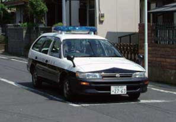 青色防犯パトロール車