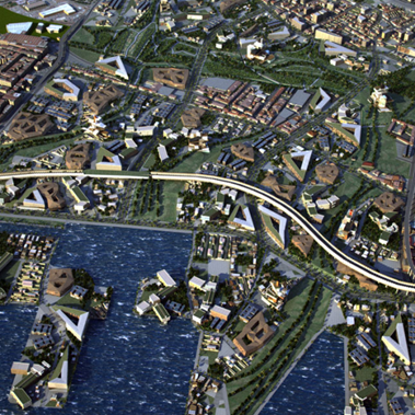 マルセイユ都市計画プロジェクト。3D都市モデルツールCityEngineを活用