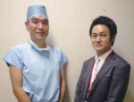 (左)永田高志 医師　(右)河合範尚 氏