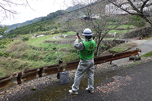 山地災害対策にモバイルアプリを活用