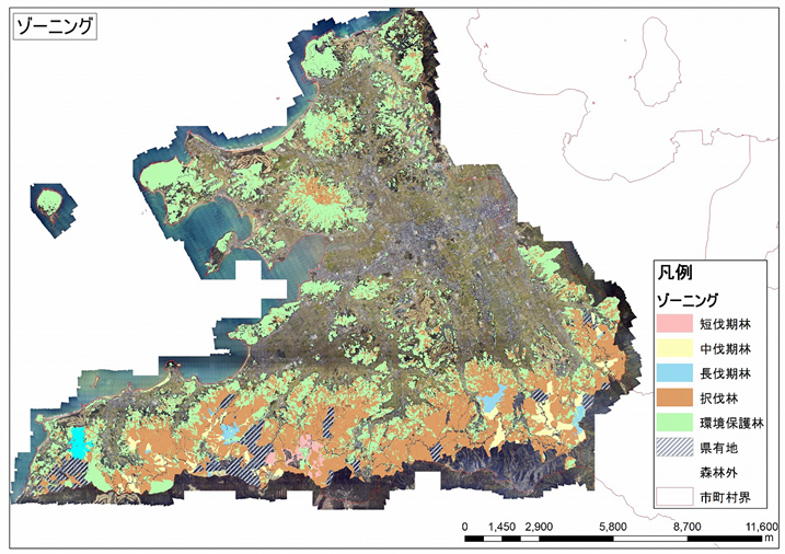 ゾーニング結果