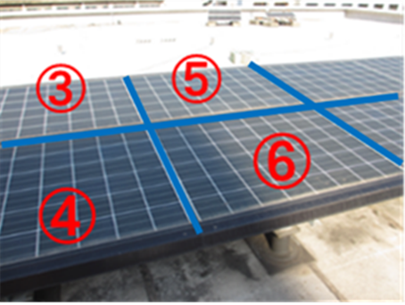 図 4 実際の部分影