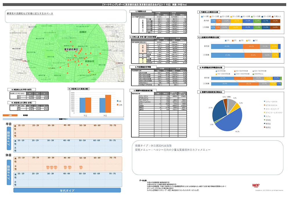 mapDISCOVERYによる商圏分析
