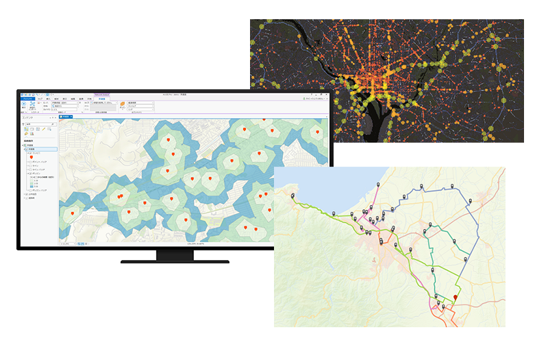 ArcGIS Network Analyst （エクステンション製品）
