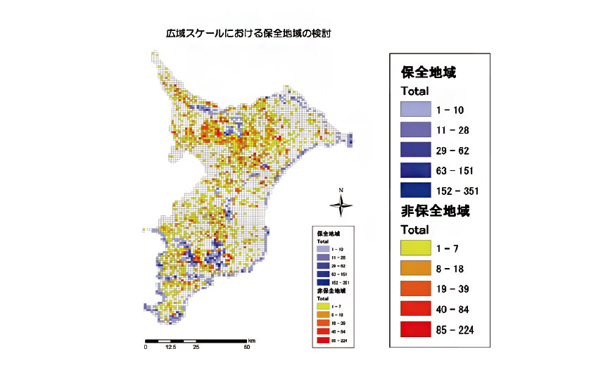 千葉県の生物多様性保全に関する研究