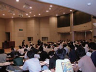 GIS Day in 関西のようす
組織を超えたGIS教育のコミュニティ
交流の場として活用されている。