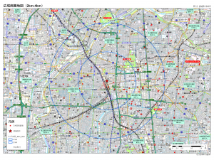 スギ薬局の商圏分析イメージ