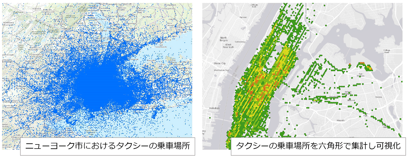ニューヨーク市におけるタクシーの情報