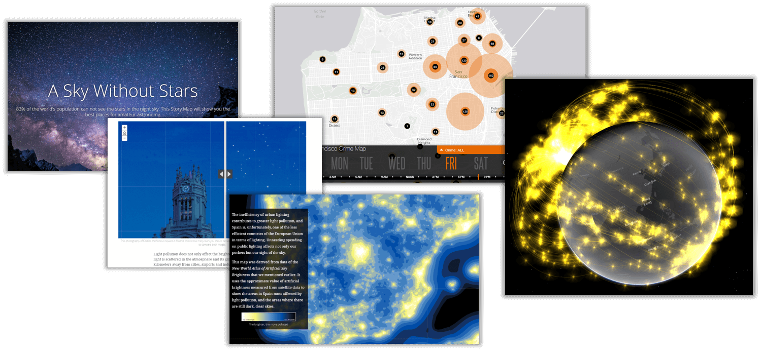 進化する ArcGIS のデータ表現イメージ