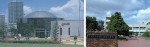 (左)兵庫県立人と自然の博物館 (右)兵庫県立尼崎小田高等学校