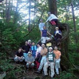 森林計画学研究室メンバー 屋久島調査の風景