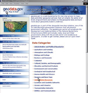 Geospatial One-Stop ポータルのビジョン