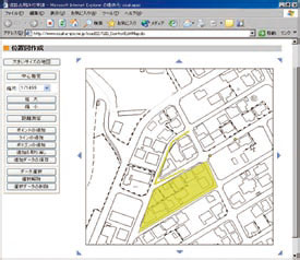 WebGISによる位置図作成