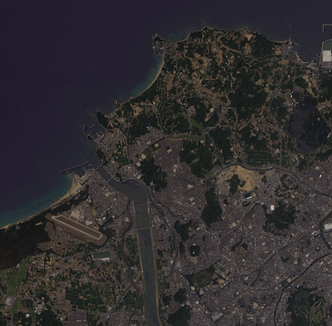 パンシャープン画像