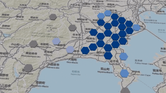 時空間ホットスポット分析のイメージ