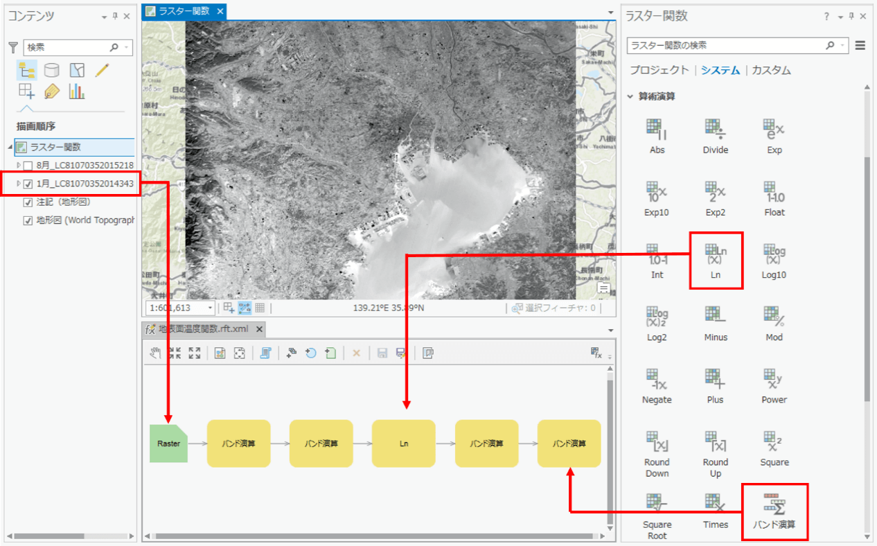 関数エディターでのテンプレート作成方法②