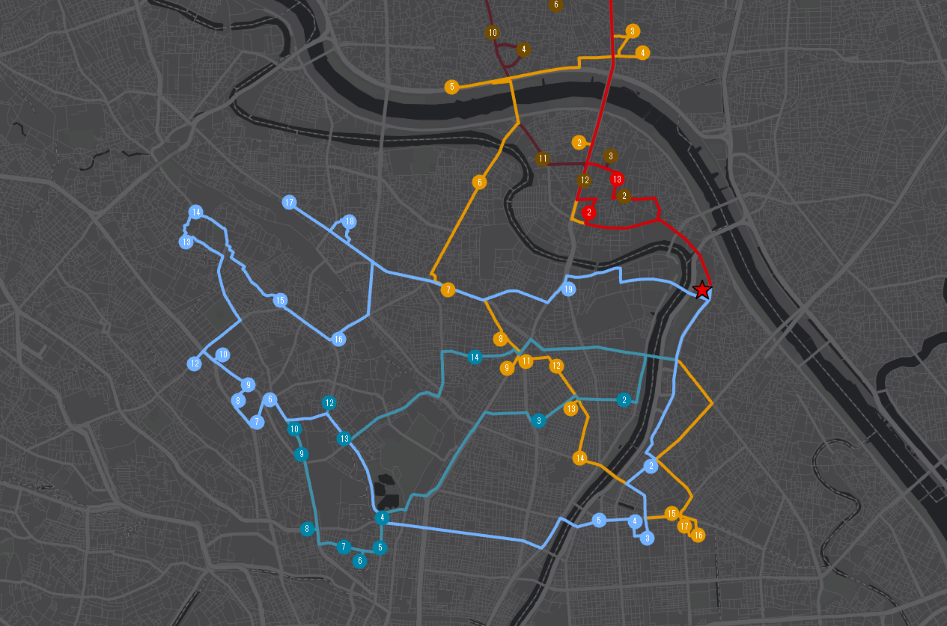 巡回ルートの最適化