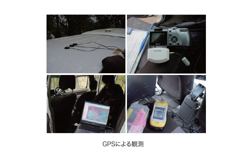 GPSによる観測