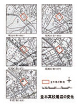 並木高校周辺の変化