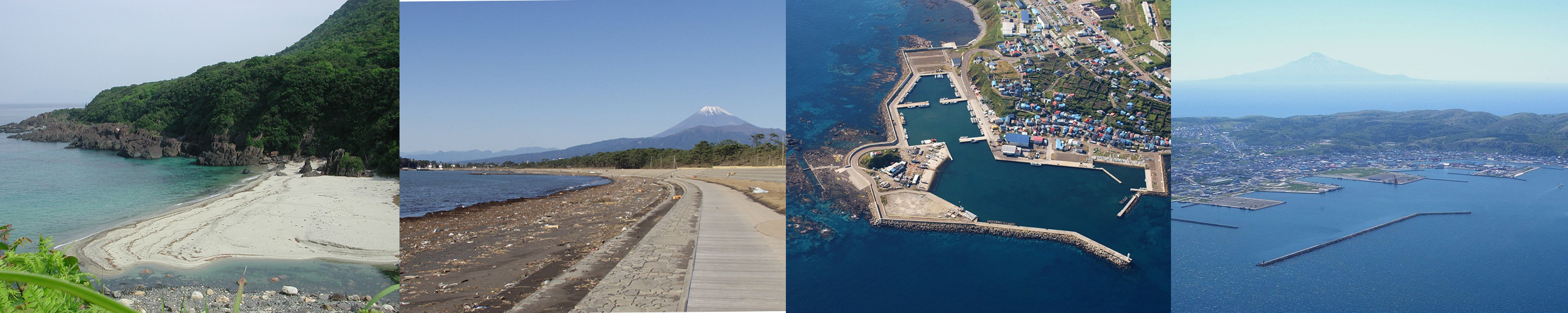 日本各地の湾岸写真、海岸写真（CeisNetから）