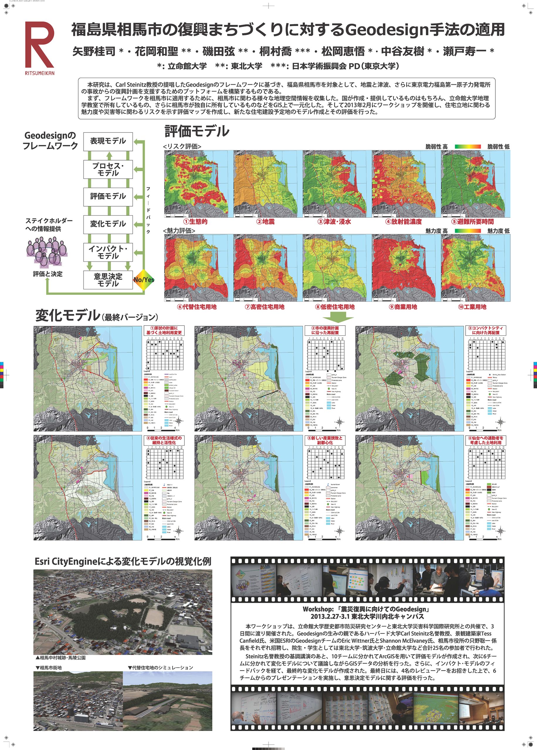 第9回GISコミュニティフォーラム
マップギャラリー出展ポスター