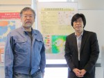 地域連携企画担当部長 細川 直史 氏（右） 地震等災害研究室 遠藤 真 氏（左）