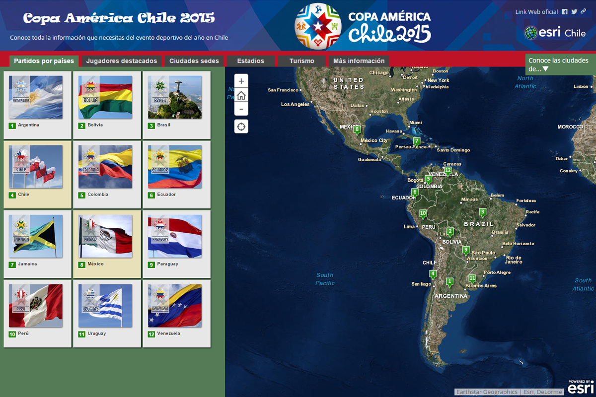 サッカー南米選手権　コパアメリカ2015