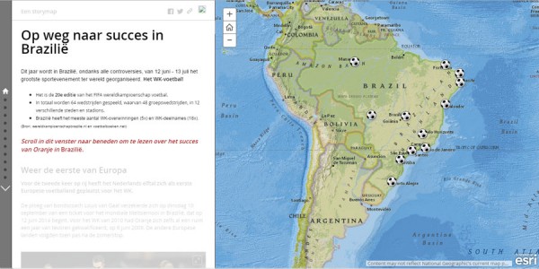オランダの地図