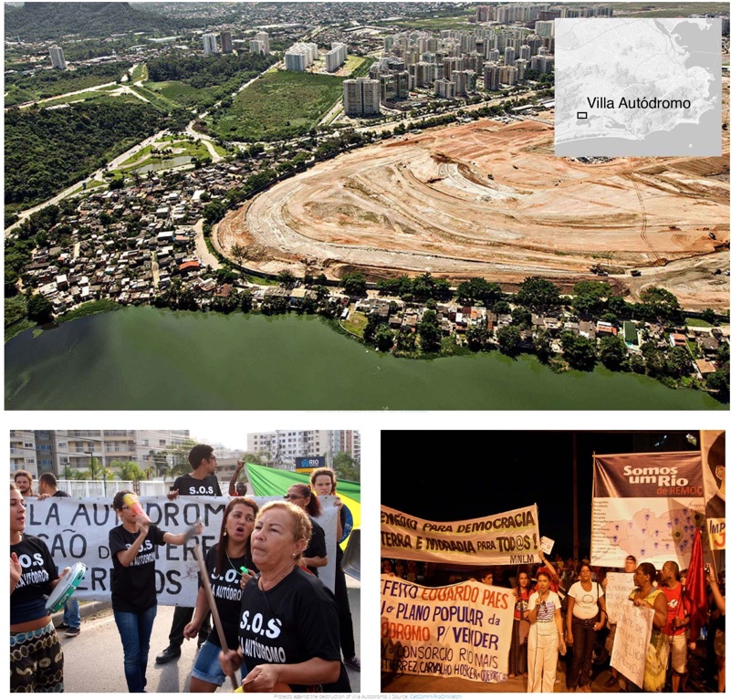 立ち退きを迫られた人達