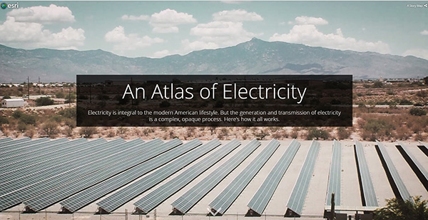 現代のライフスタイルに不可欠な電力。複雑な電力の生成と伝達経路の全貌を地図で明らかにします。