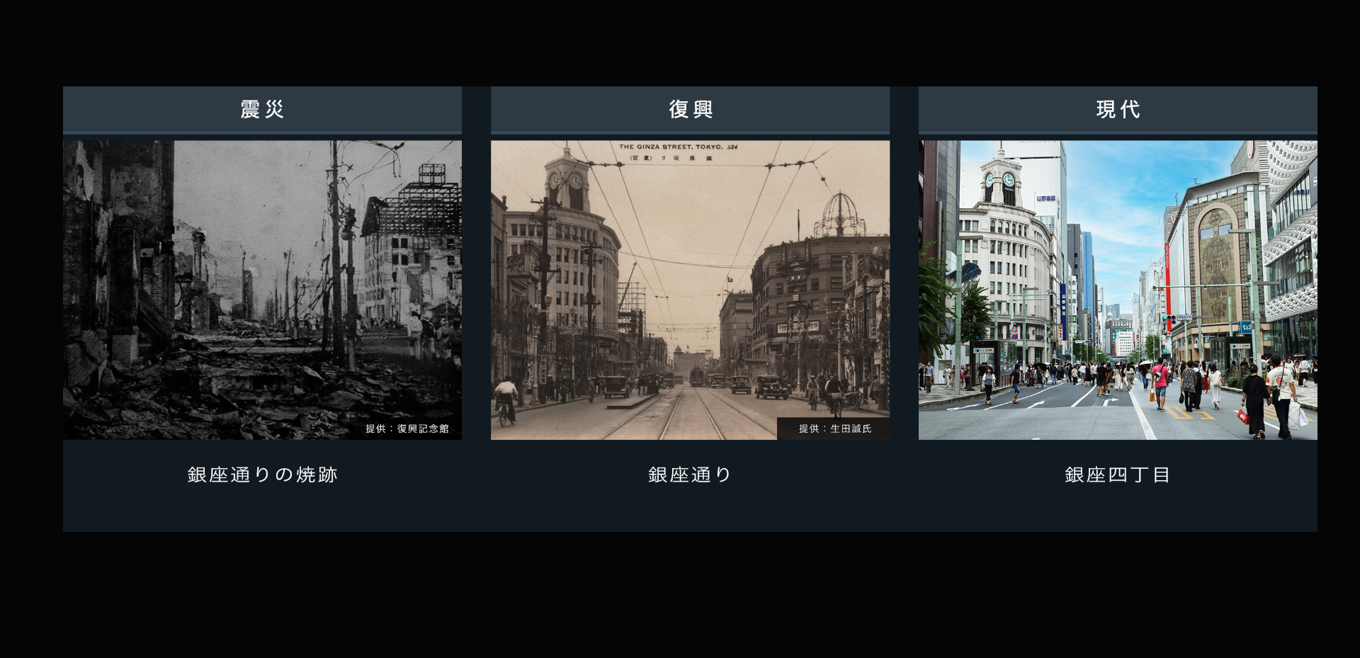 復興まちづくり～100年先も安全を目指して～復興デジタルアーカイブ（東京都 都市整備局様）