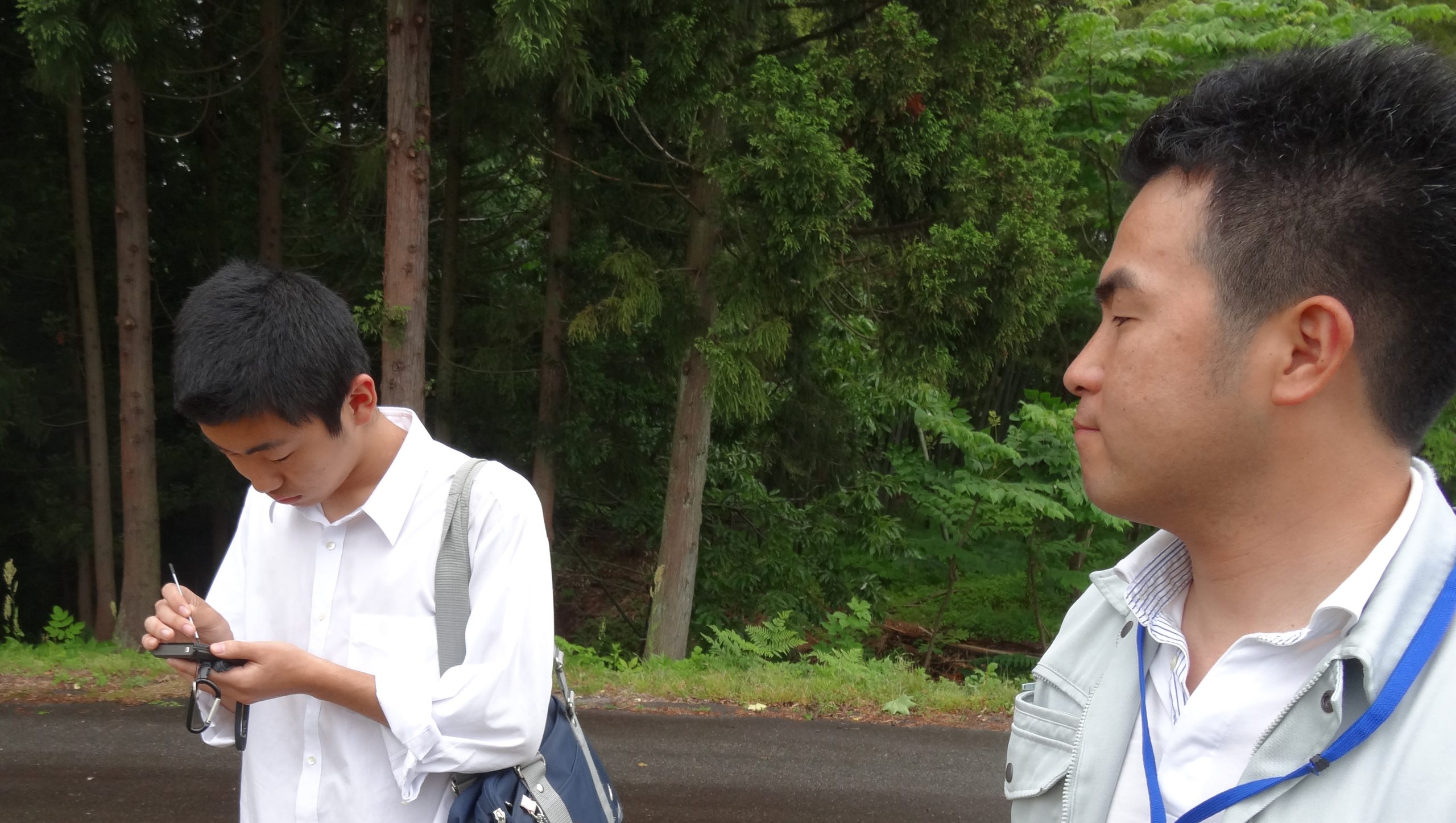 図6：行政との協働による調査