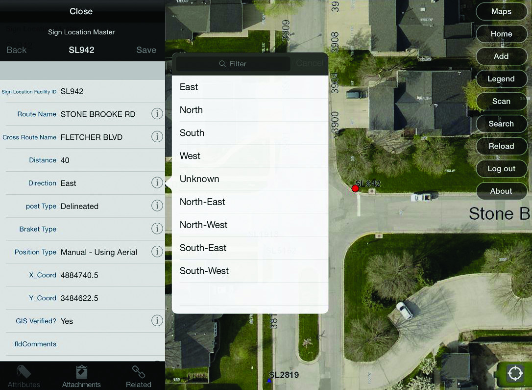 GISAssetsの標識データ