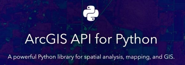 ArcGIS API for Pythonのイメージ