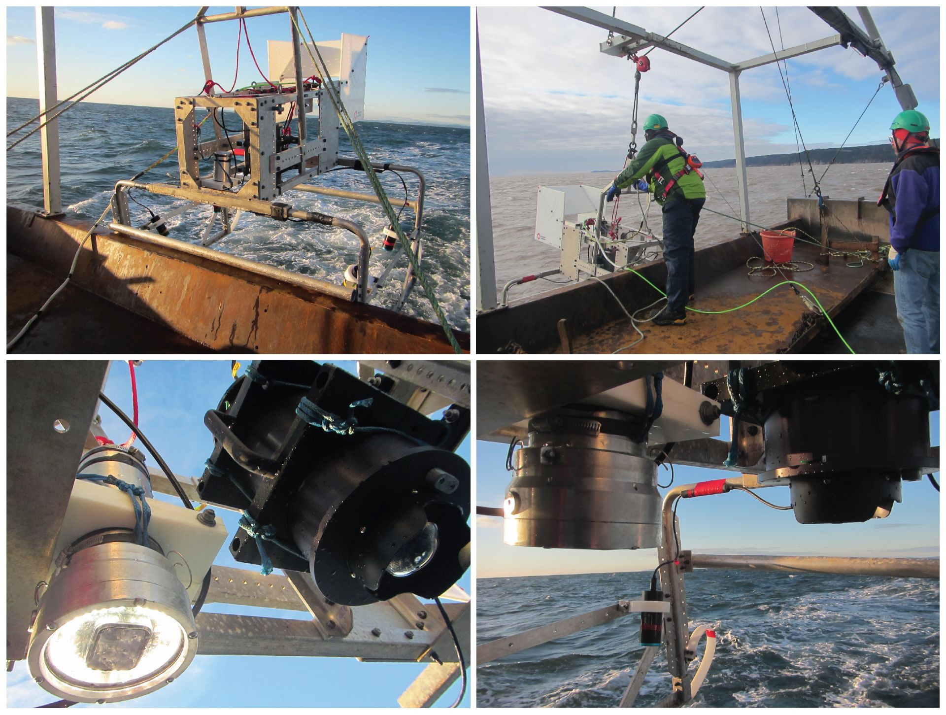 撮影機材の様子