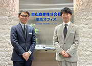 マーケティング部副部長 平澤 勉 氏 マネジャー 新井 公貴 氏