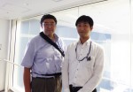 副主幹 中村 利弘 氏　（左） 警部補 大竹 秀和 氏　（右）