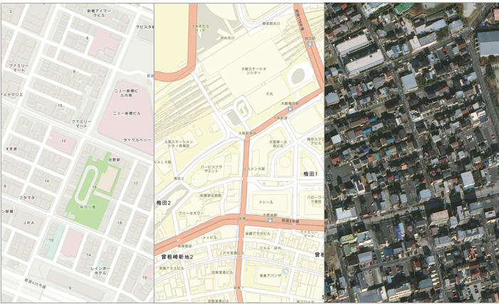 ベースマップのイメージ画像