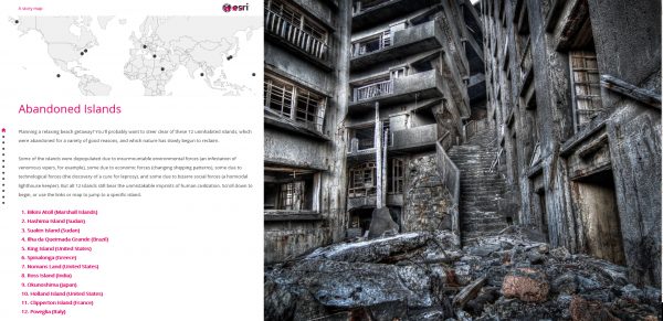 世界の無人島と廃墟