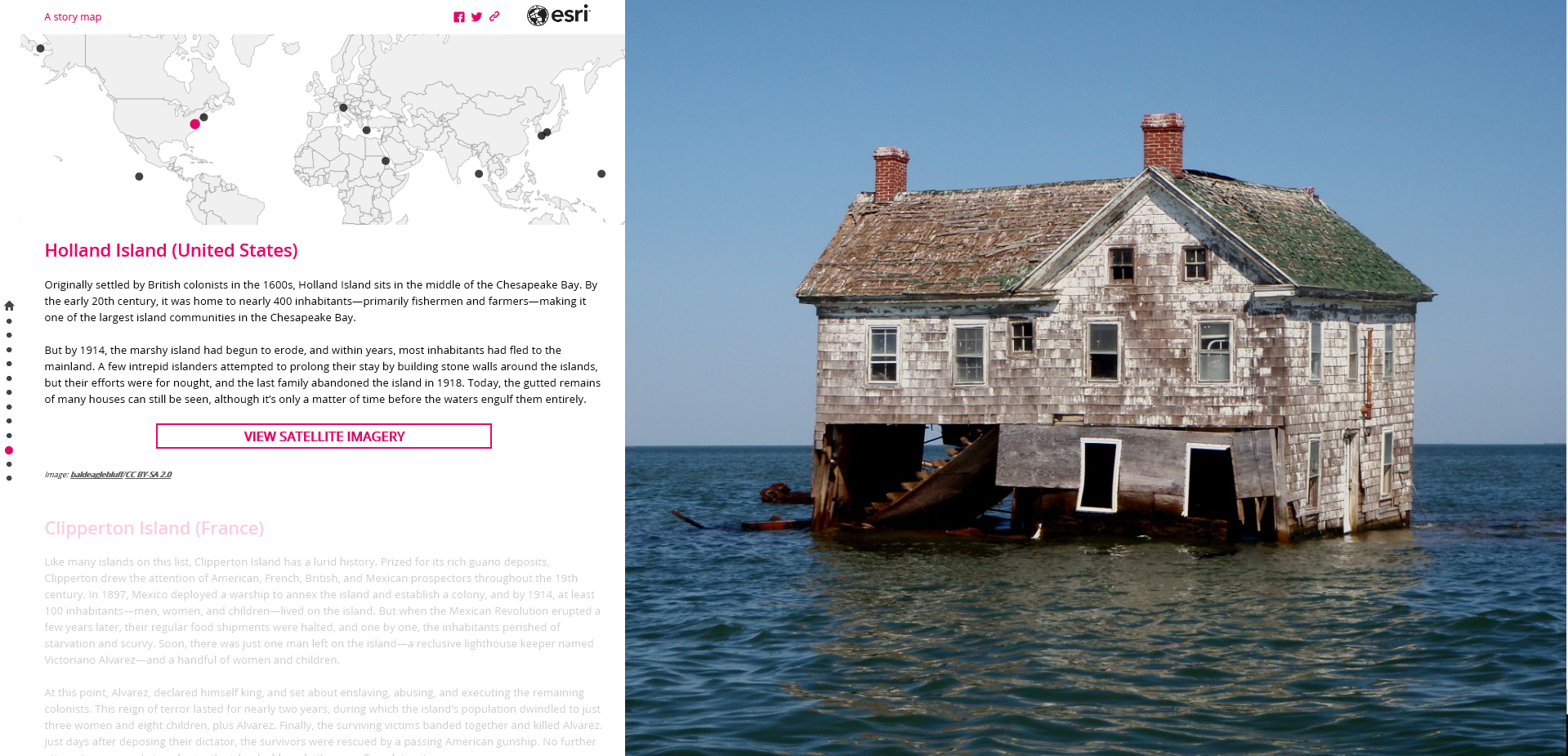 10. ホーランド島（アメリカ　メリーランド州）