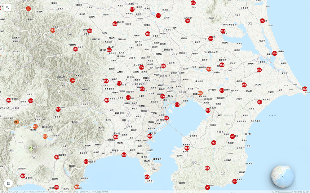 ◆ 「暑い！」を超えて「熱い！」と表現!?