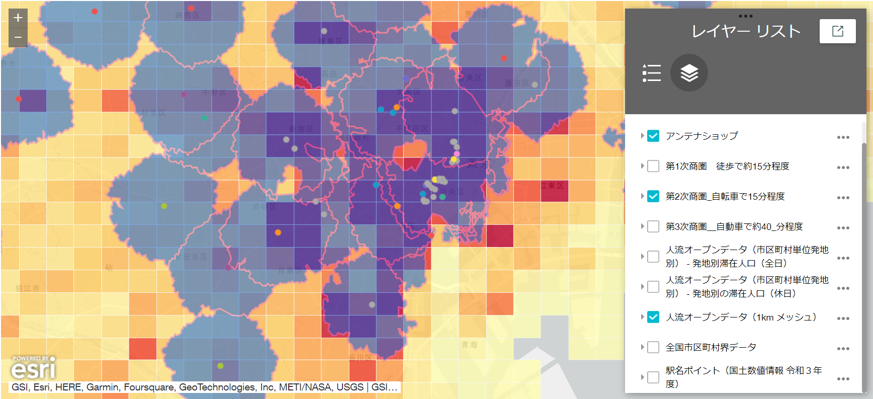 アンテナショップマップ
