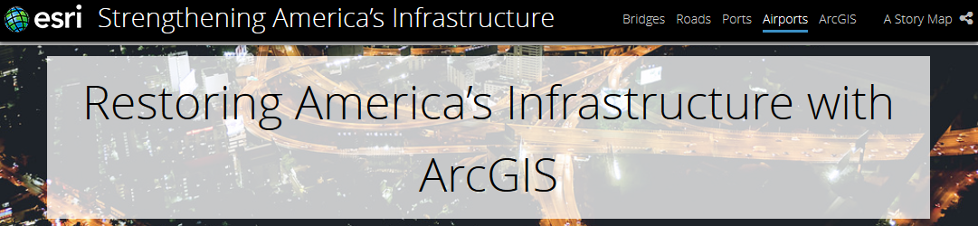 ArcGISでアメリカのインフラを再建