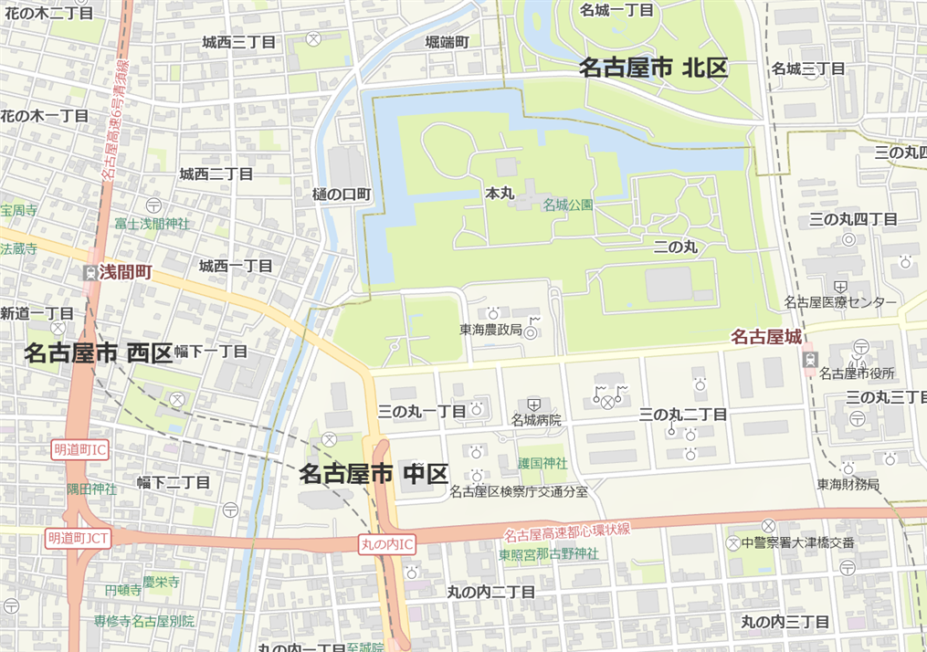 公共地図のイメージ