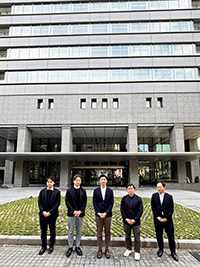 右から東北電力 高林 氏、門間 氏、鈴木 氏、東北開発コンサルタント 佐々木 氏、庄司 氏