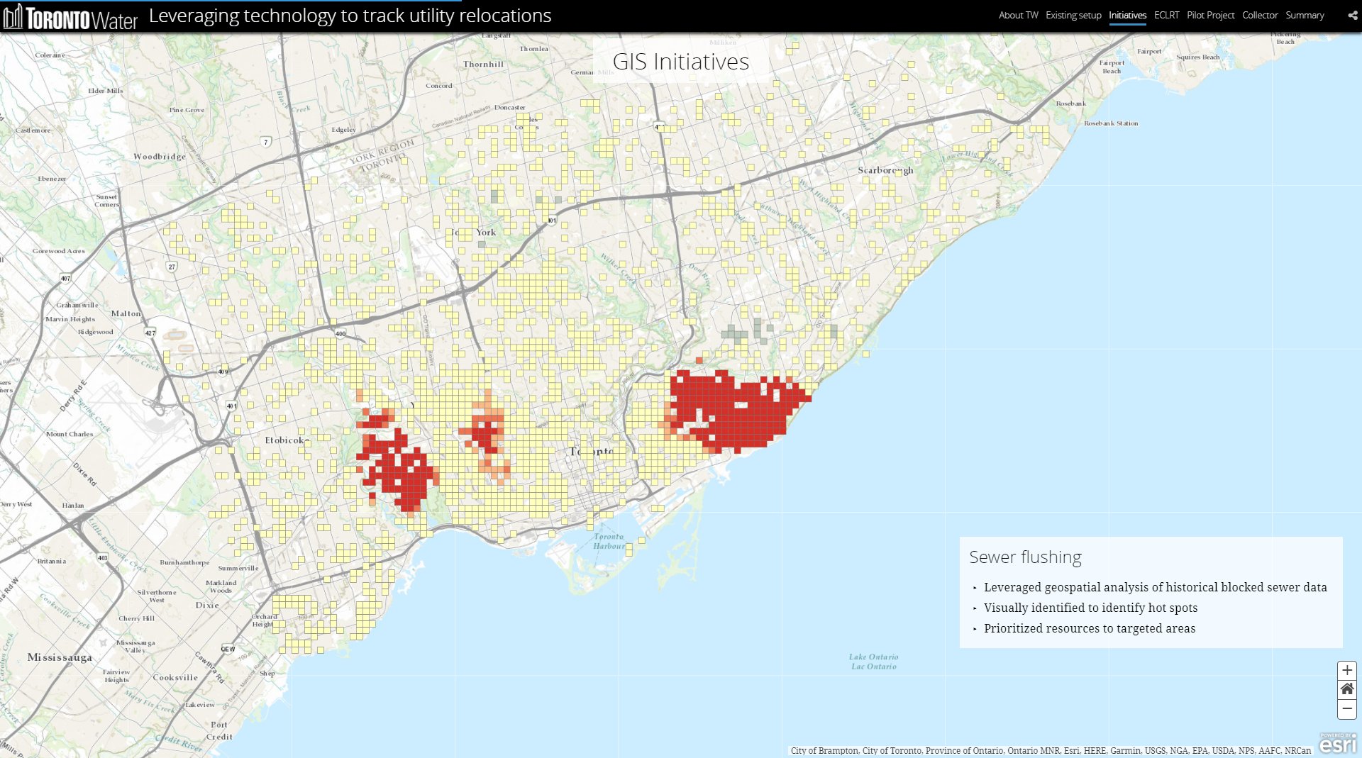 下水道で詰まり発生箇所のホットスポット分析