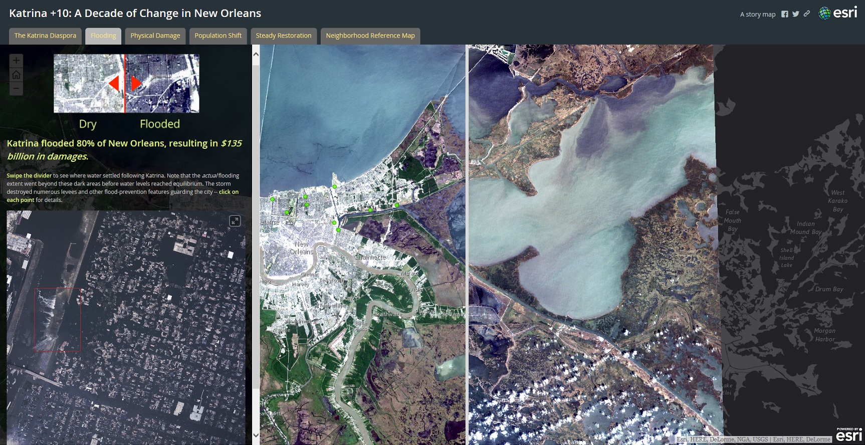 タブ2:浸水被害(Flooding)