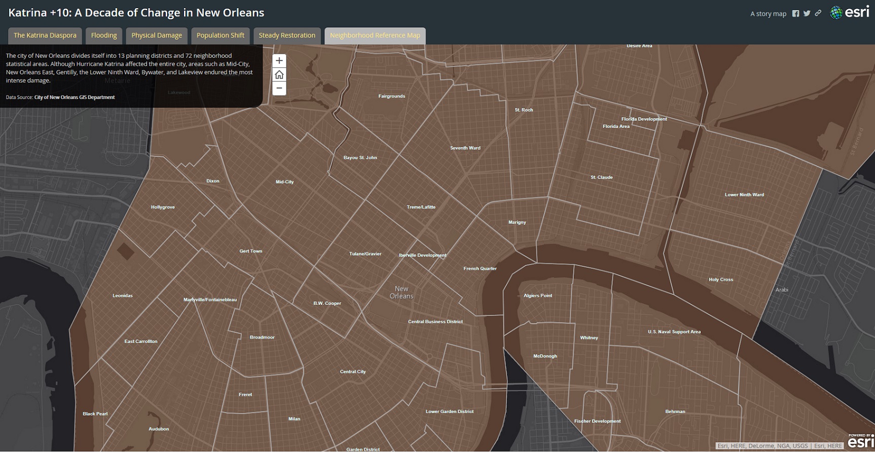 タブ6:エリアマップ(Neighborhood Reference Map)