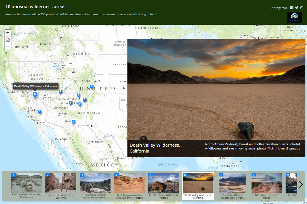 6. カリフォルニア州 デス・バレー国立公園